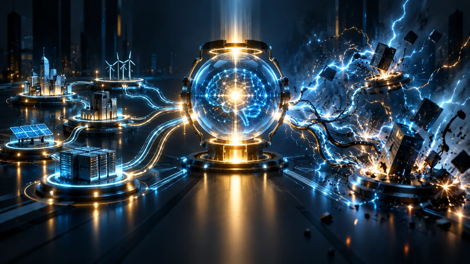 AI compared with electricity: productive power when controlled and damage when uncontrolled